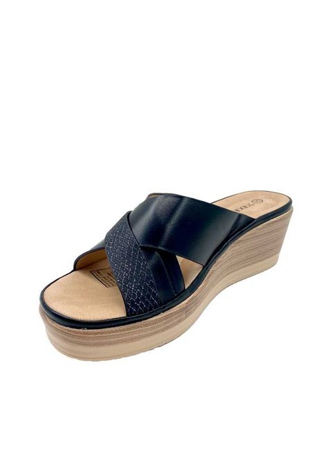 Sandalia Mujer Negro ZB030-3