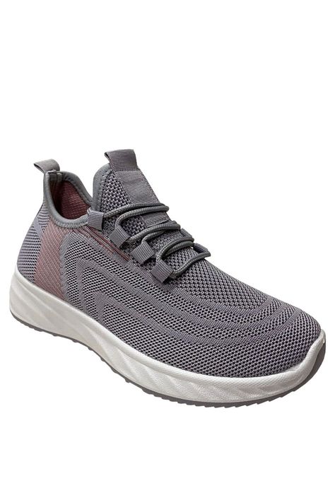 Zapatilla Tela ZAZ54 Gris-1