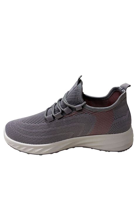 Zapatilla Tela ZAZ54 Gris-4