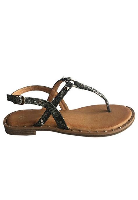 Sandalia Ecocuero ZAY39 Negro-0