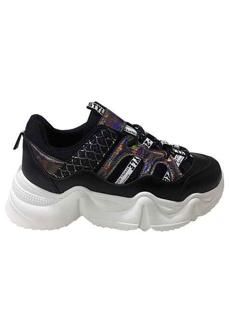 Zapatilla  Ecocuero ZAY14 Negro-0