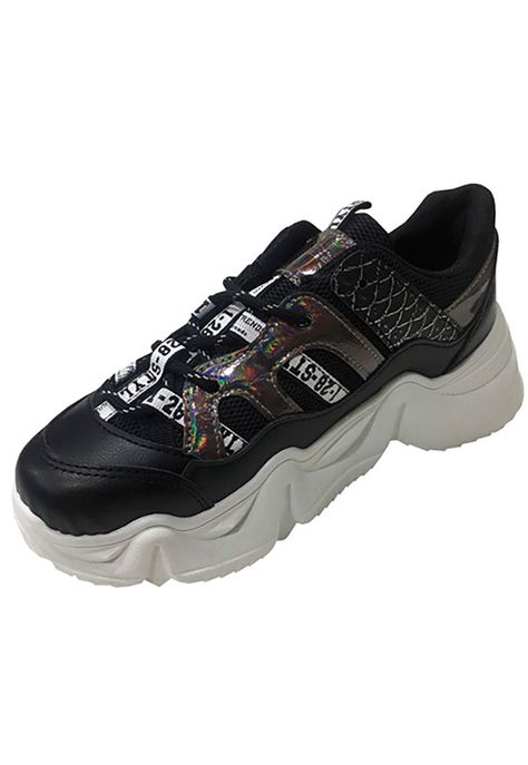 Zapatilla  Ecocuero ZAY14 Negro-3