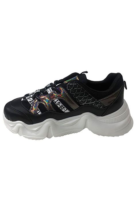 Zapatilla  Ecocuero ZAY14 Negro-4