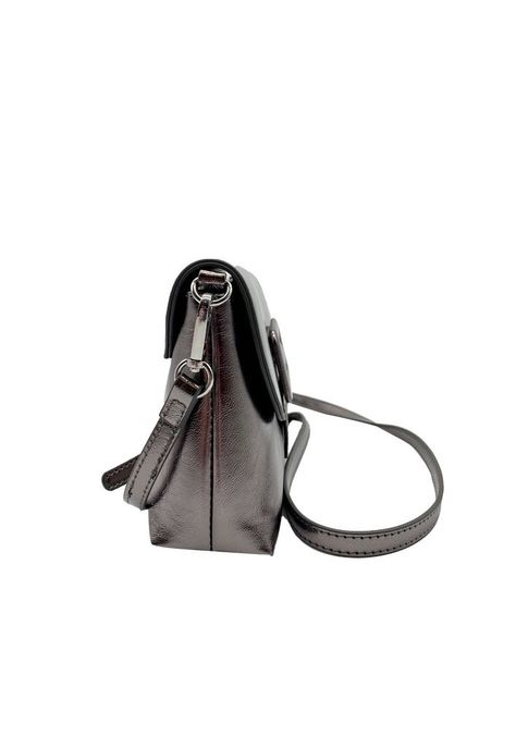 Cartera de fiesta Ecocuero Plata CRX34-2