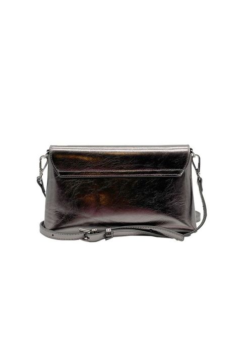 Cartera de fiesta Ecocuero Plata CRX34-3