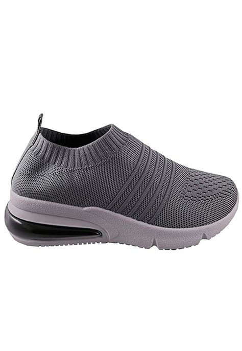 Zapatilla Ecocuero  ZAY17 Gris-0