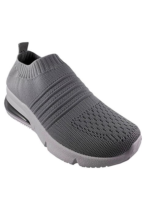 Zapatilla Ecocuero  ZAY17 Gris-1