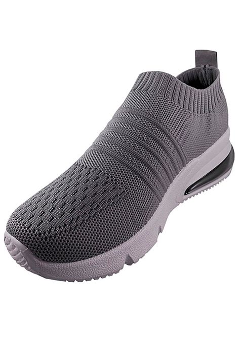 Zapatilla Ecocuero  ZAY17 Gris-3