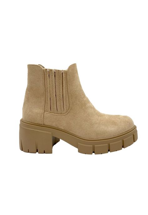 Botin Mujer Beige ZB044-0