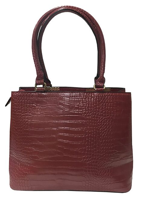 Cartera Cuero Ecológico CRS83 Rojo-0