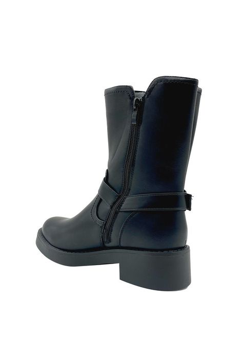 Botin Mujer Negro ZB047-4