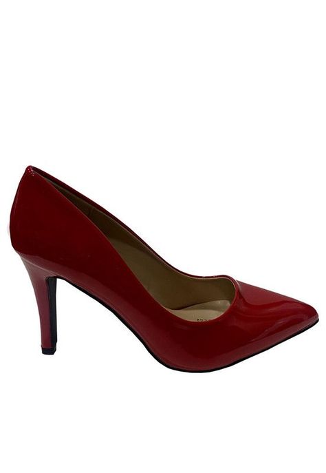 Zapato Reina Ecocuero ZAR06 Rojo-0