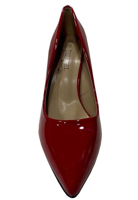 Zapato Reina Ecocuero ZAR06 Rojo-2