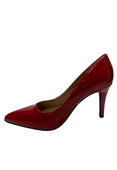 Zapato Reina Ecocuero ZAR06 Rojo-4