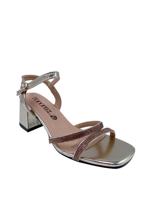 Sandalia Ecocuero ZB021 Dorado-1