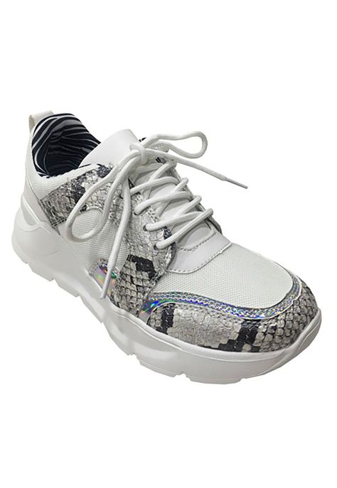 Zapatilla Ecocuero ZAX59 Silver-1