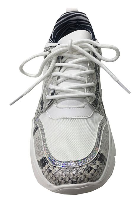 Zapatilla Ecocuero ZAX59 Silver-2