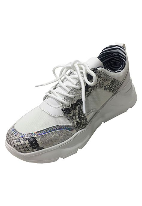 Zapatilla Ecocuero ZAX59 Silver-3