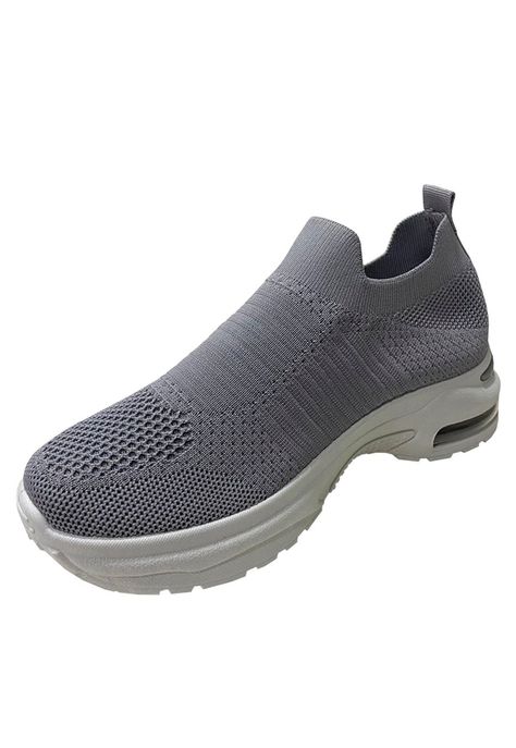 Zapatilla Tela ZAZ52 Gris-3