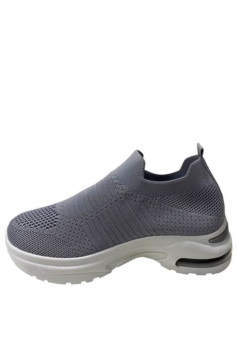 Zapatilla Tela ZAZ52 Gris-4