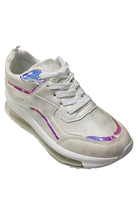 Zapatilla Ecocuero ZAY13 Blanco-1