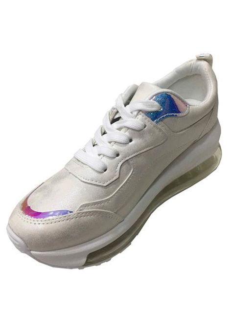 Zapatilla Ecocuero ZAY13 Blanco-3