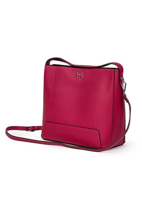 Cartera ecocuero CRU95 Fucsia-2