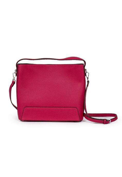 Cartera ecocuero CRU95 Fucsia-3
