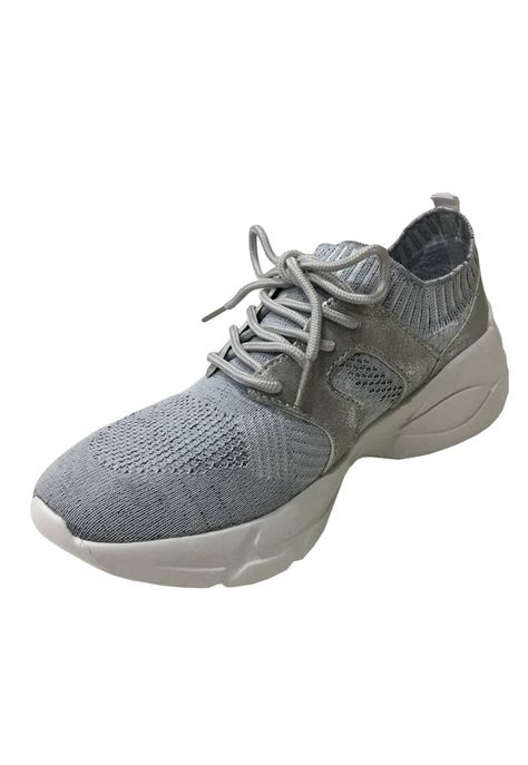 Zapatilla Tela ZAX19 Plata-3