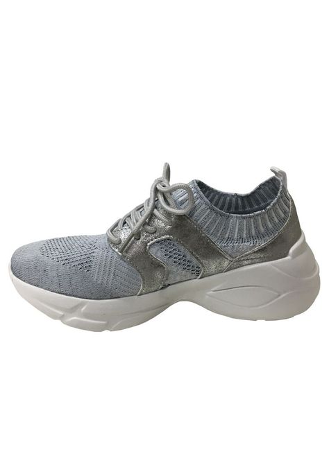 Zapatilla Tela ZAX19 Plata-4