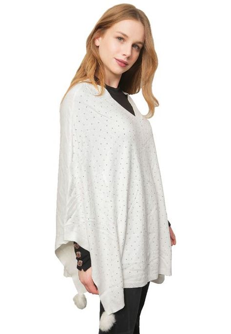 Poncho PO029 Blanco-1