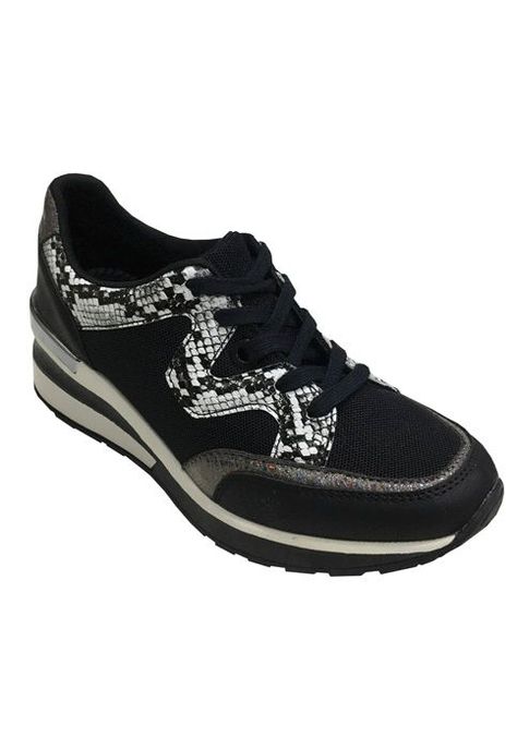 Zapatilla Ecocuero ZAX89 Negro-1