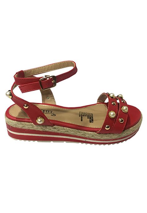 Sandalia Ecocuero ZAV99 Rojo-0