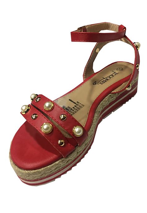 Sandalia Ecocuero ZAV99 Rojo-3
