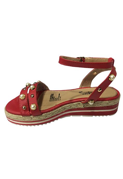 Sandalia Ecocuero ZAV99 Rojo-4