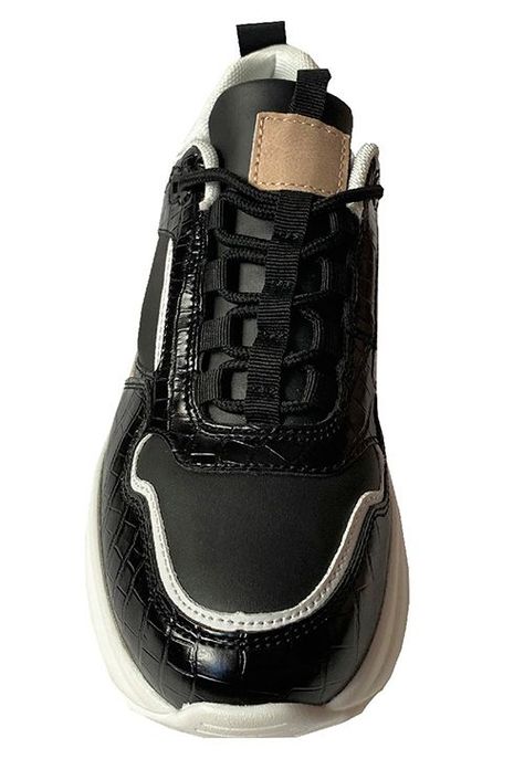Zapatilla Ecocuero ZAY70 Negro-2