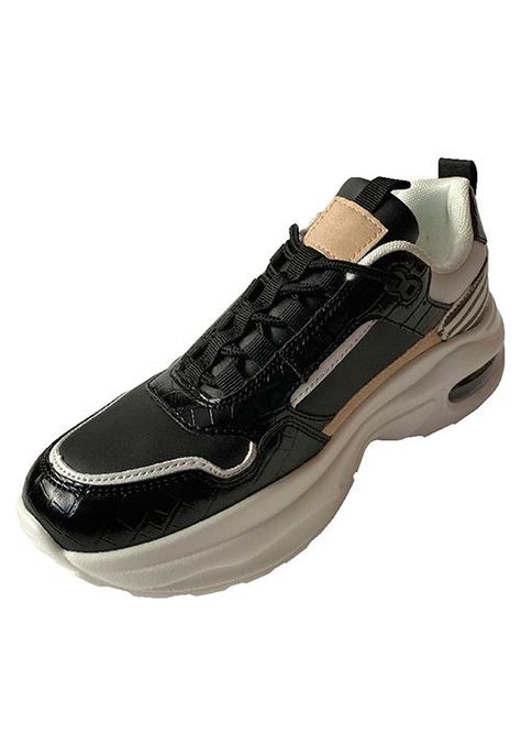 Zapatilla Ecocuero ZAY70 Negro-3