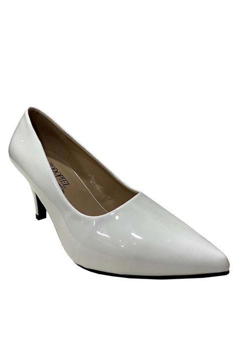 Zapato Reina Ecocuero ZAW42 Blanco-1