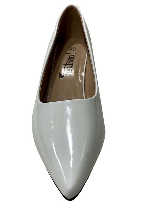Zapato Reina Ecocuero ZAW42 Blanco-2