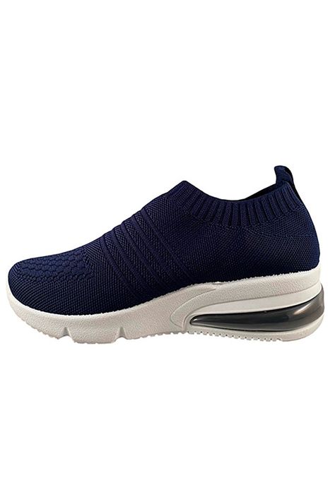 Zapatilla Ecocuero  ZAY17 Navy-4