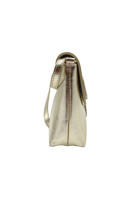 Cartera de fiesta Ecocuero Dorado CRX34-1