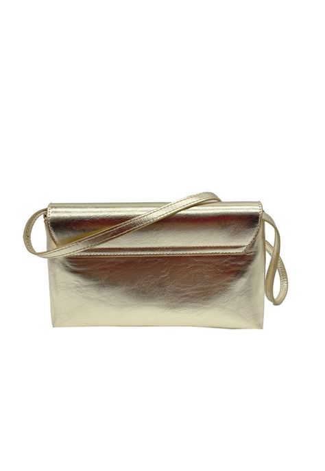 Cartera de fiesta Ecocuero Dorado CRX34-3
