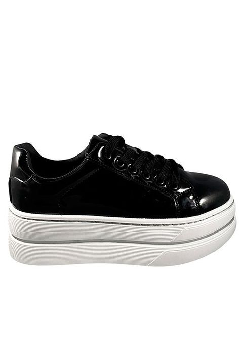Zapatilla Ecocuero ZAZ02 Negro-0