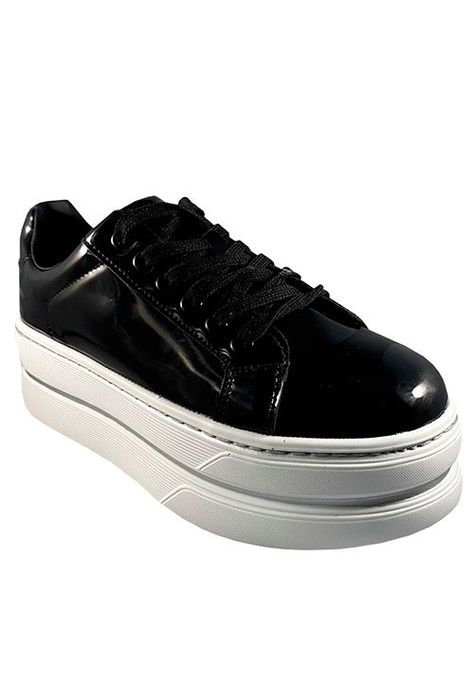 Zapatilla Ecocuero ZAZ02 Negro-1
