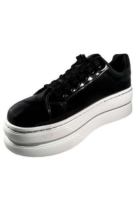 Zapatilla Ecocuero ZAZ02 Negro-3