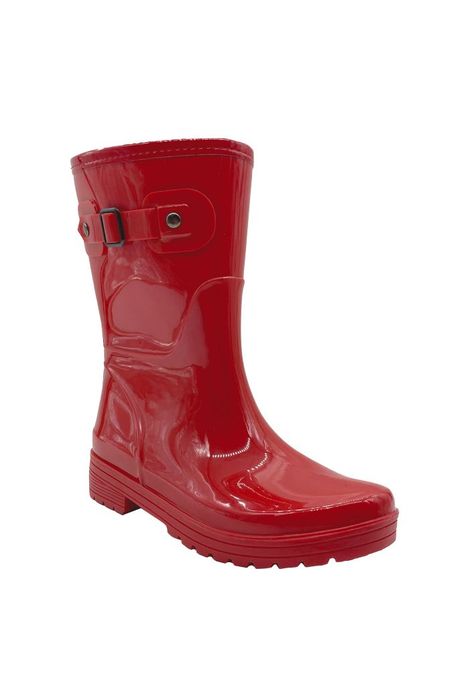 Bota de agua Mujer Rojo ZB042-1