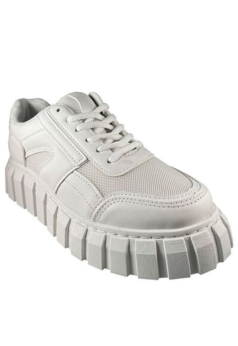 Zapatilla Ecocuero  ZAZ04 Blanco-1