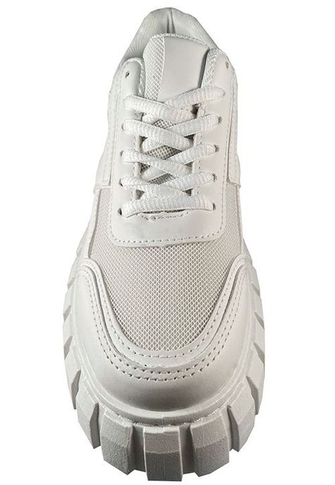 Zapatilla Ecocuero  ZAZ04 Blanco-2