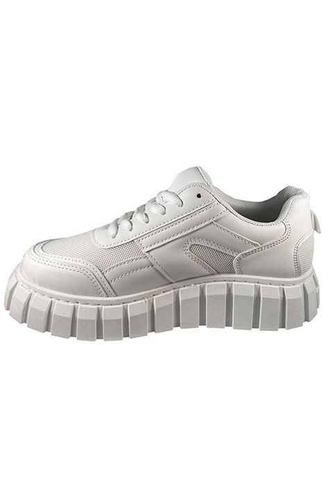 Zapatilla Ecocuero  ZAZ04 Blanco-4