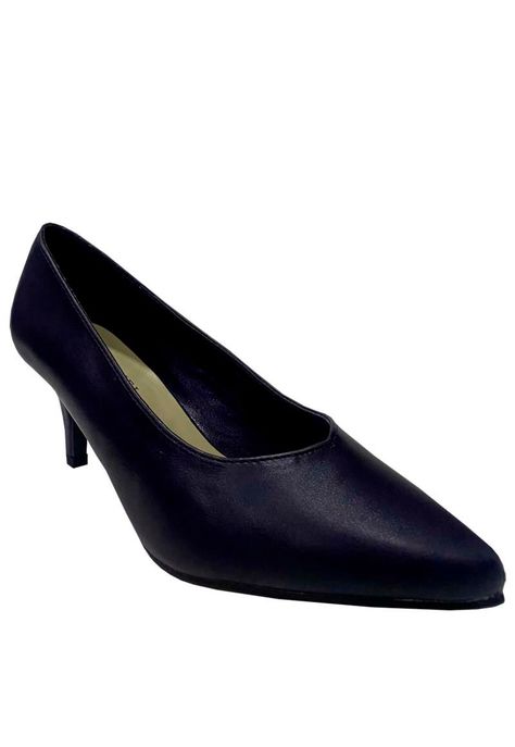 Zapato Reina Ecocuero ZAW50 Navy-1